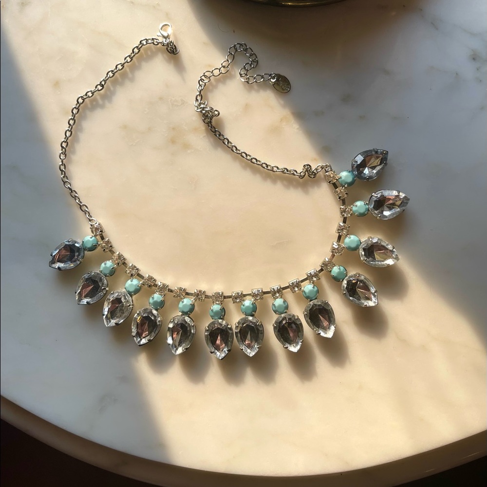 Teardrop Jeweled necklace